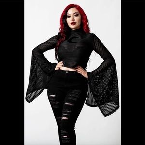 Killstar Phases Striped Top